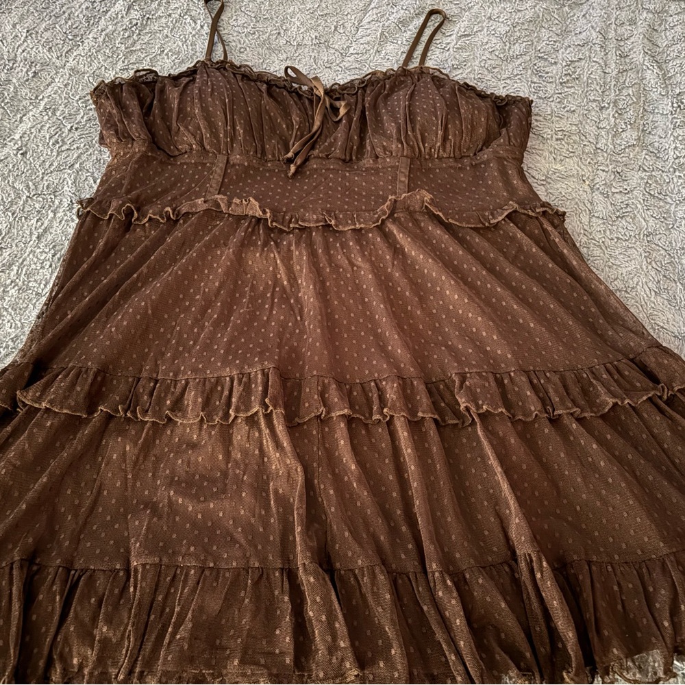 Black Ruffled Dress